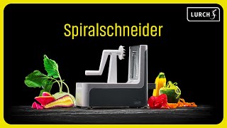 Lurch Spiralschneider für Spiralen und Spaghetti aus Obst und Gemüse