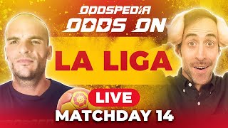 Odds On: La Liga - Matchday 14 - Free Football Betting Tips, Picks & Predictions