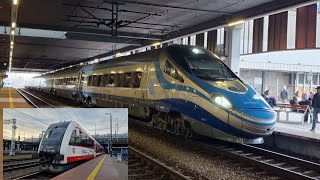 Zugverkehr/Ruch pociągów in Poznań Główny(25.1.2025 mit EU160, EN57 und Pendolino)