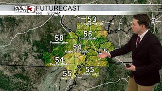 Spring temperatures on Friday before a cooldown this weekend