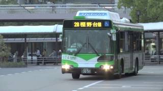 【神戸市交通局】西神営業所974日野BJG-HU8JLFP＠西神中央駅('13/05)