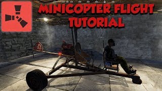 Minicopter Flying Tutorial - Rust