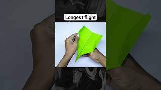 Paper Airplane for Longest Flight