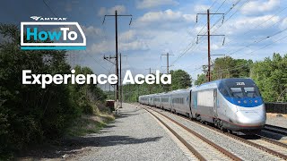 #AmtrakHowTo Experience Acela