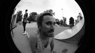 jarun  skate session... testing out the fuji x-t3 and meike 6.5 fisheye (4k60 acros film simulation)