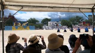 2015佐賀西高祭　屯所応援　青