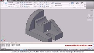 AutoCAD 3D Objects Modeling Tutorial for Beginners | AutoCAD 2010