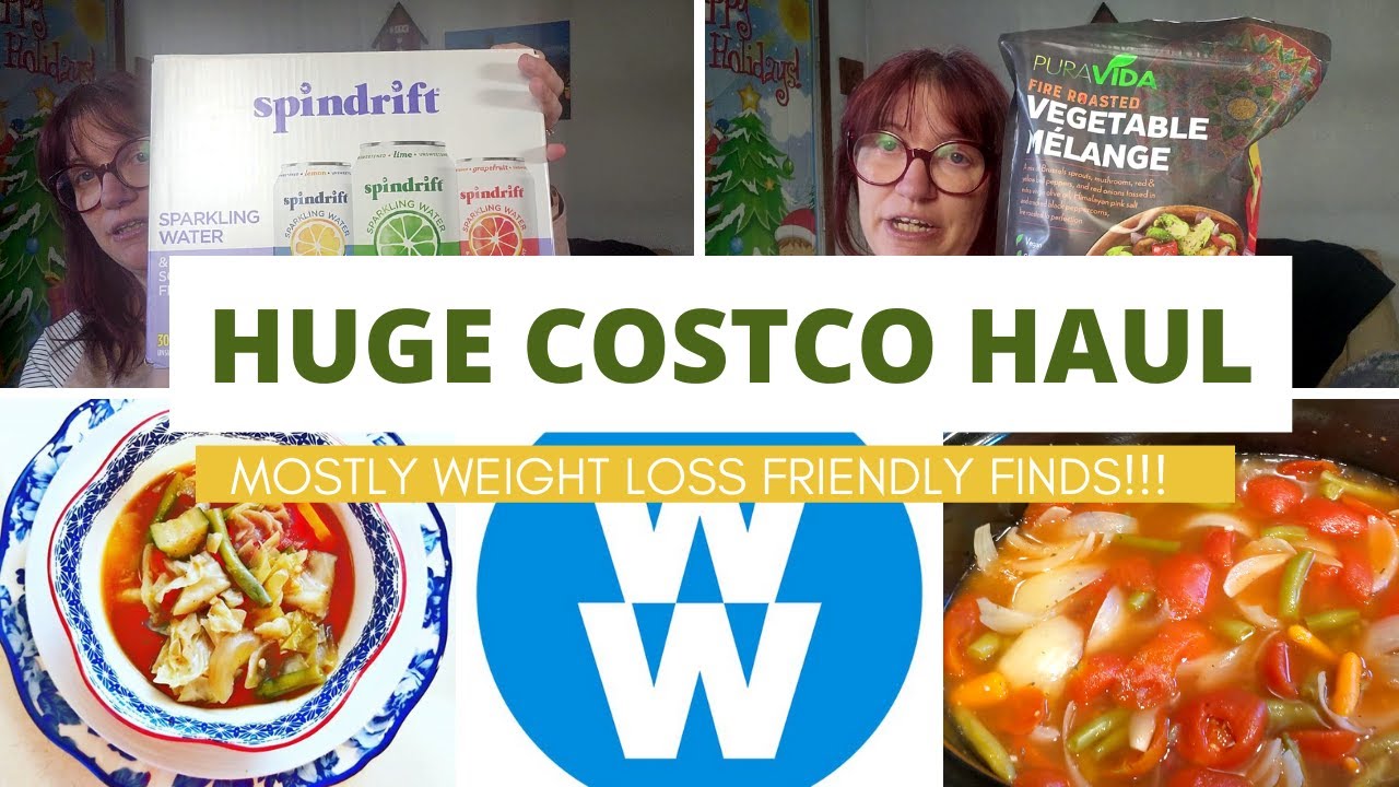 My Weight Loss Journey | Weight Watchers Friendly HUGE Costco Haul ...