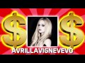 HOW MUCH MONEY DOES AVRILLAVIGNEVEVO MAKE ON YOUTUBE 2017 {YOUTUBE EARNINGS}