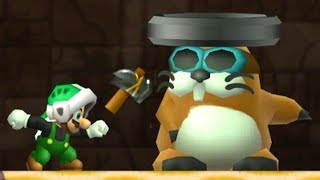 Newer Super Mario Bros Wii Walkthrough - World 3 - Mushroom Peaks