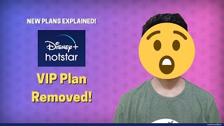 Disney Plus Hotstar New Plans in Hindi - VIP Plan Removed! | Techno Vaibhav