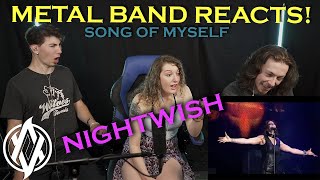 Metal Band Reacts! | Nightwish - Song of Myself (Live) *REUPLOADED*
