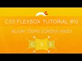 CSS Flexbox Tutorial #10 - Align Items on the Cross Axis