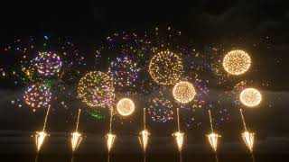 【新FWsim】Everywhere & All you wanted（Michelle Branch） Music Fireworks　#シミュレーション花火