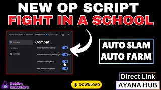 Fight In A School Script Auto Fight Auto Farm Kill Aura Auto Stomp