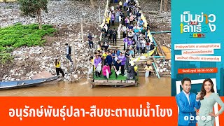 อนุรักษ์พันธุ์ปลา-สืบชะตาแม่น้ำโขง หลังอุทกภัย | เป็นข่าวเล่าเรื่อง