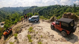 Offroading on a damaged track gone wrong