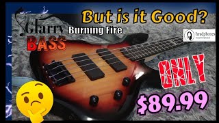 GLARRY BURNING FIRE BASS Guitar - Is It Worth Buying?