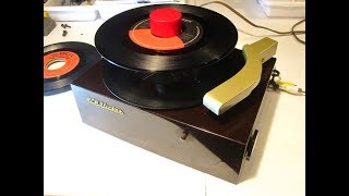 1949 RCA Victrola 45 RPM Stereo Modification and rebuild for fun or money.