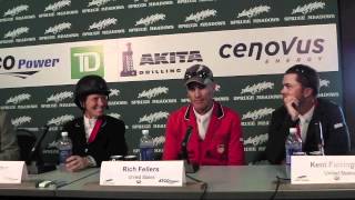 HorseJunkiesUnited.com- Press Conference after the QEII Cup at Spruce Meadows