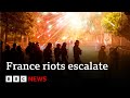 France in crisis as riots escalate - BBC News