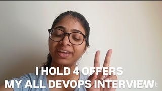 My All DevOps Interview and offer I hold