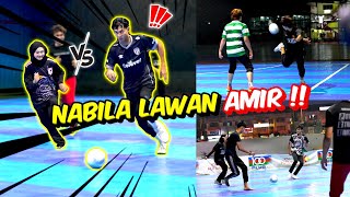 NABILA LAWAN AMIR !! - TERUBAT RINDU ATAU BERBAIK DALAM SUKAN ?