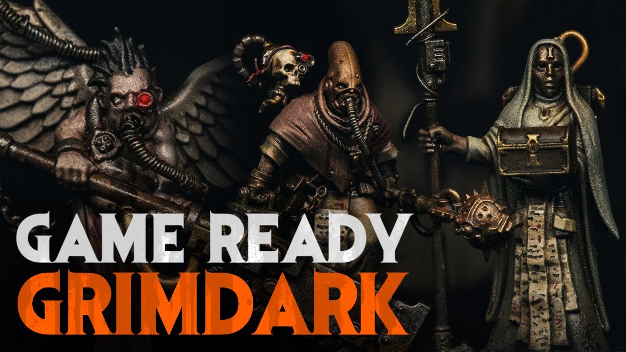 Paint Easy Warhammer Grimdark Basics Youtube