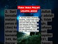 Tanda tanda Malam Lailatul Qadar @Mutiara_DakwahQuotes