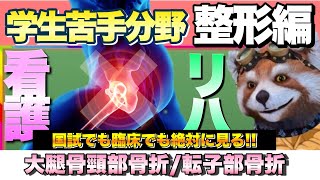 【整形】大腿骨頸部骨折/転子部骨折は必ず出題される!!リハビリであれば３点問題の可能性も高いぞ【看護士国家試験】【PT・OT国家試験】