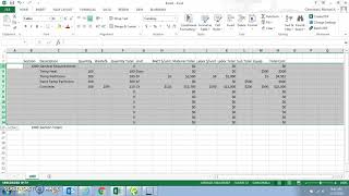 Creating and Excel Estimating Template part2