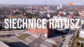 Ratusz i centrum administracyjno-usługowe w Siechnicach