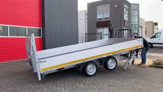 Eduard Machinetransporter 4x2 mtr bij Aanhangwagendirect.nl