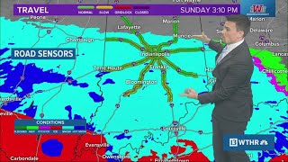 Tracking winter storm in Indiana | 4 p.m. update, Jan. 5, 2025