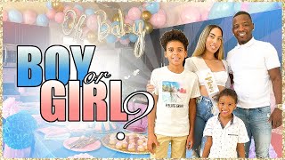 OUR OFFICIAL GENDER REVEAL *VERY EMOTIONAL* BOY OR GIRL?