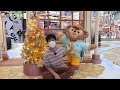 【連走3個迪士尼商場】duffy and friends 小鎮大街 彈彈pixar毛毛球 公主戶外聖誕節 @ moko 朗豪坊 荃灣廣場 聖誕活動