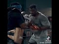 Entraînement de Francis Ngannou et Mike Tyson