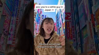 pov: ur a white guy in Japan #japan #shorts #japaneseculture