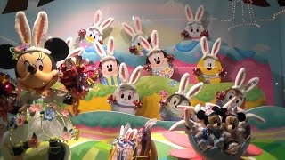 【TDL】イースターのワールドバザール　ディスプレイ2016