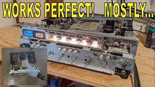 Cleaned Controls, Fixed Antenna, Added Lamps! Power Washed Marantz 2230 Update 1