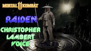 Mortal Kombat 11: Klassic MK Movie - Raiden (Christopher Lambert) Voice Sounds