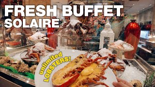 Unlimited Lobsters! FRESH International Buffet at Solaire | Food Tour [4K UHD]