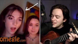 Singer gives strangers on Omegle GOOSEBUMPS