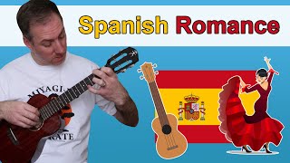 Spanish Romance (Romance de Amor) || Classical Ukulele Tutorial