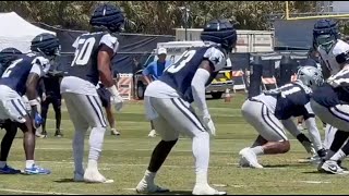 A look at Cowboys LB Demarvion Overshown putting in work.