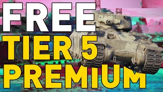 FREE T5 PREMIUM AND MORE in World of Tanks!!!