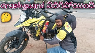 vizag to Hyderabad non stop ride#adventure #araku #bike #rider #suzuki #v strom #gixxer