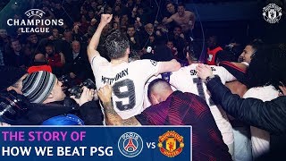 Manchester United v Barcelona  | The story of PSG 1-3 Man Utd  | UEFA Champions League | Round of 16
