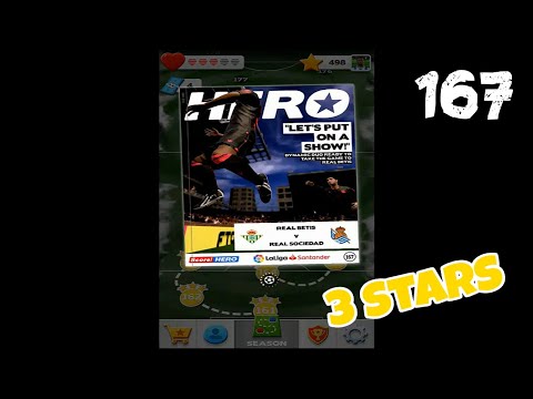 Score Hero 2 Nivel 167 Tutorial 3 Estrellas