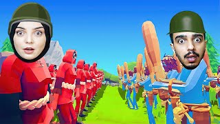 ASKERLERİ BİZ KONTROL ETTİK !! 😱 Totally Accurate Battle Simulator